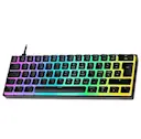 DK475 mekaniskt RGB-tangentbord, Svart