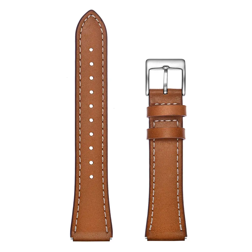 Läderarmband Garmin Vivoactive 4s Brun