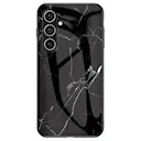 Cover Hærdet Glas Samsung Galaxy S25 Sort marmor