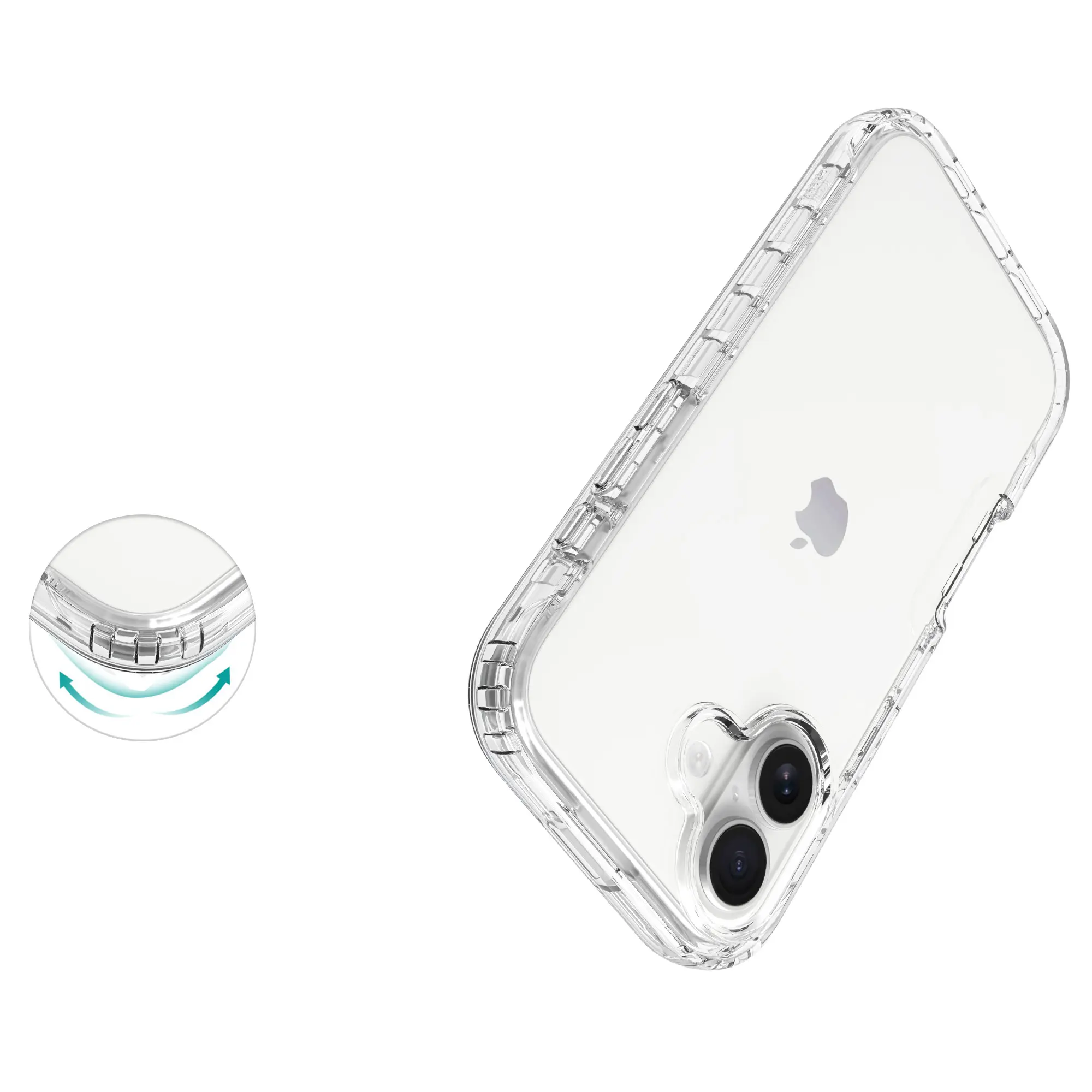 Full Cover Skal iPhone 17 Genomskinlig