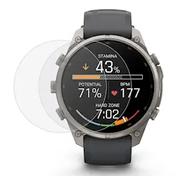 2-Pack härdat Glas 0.3mm Skärmskydd Garmin Fenix 9 Pro 47mm