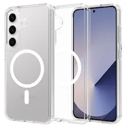 Hybridcover MagSafe Samsung Galaxy S25 Gennemsigtig