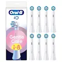 iO Gentle Care børstehoveder 8-pak, Hvid