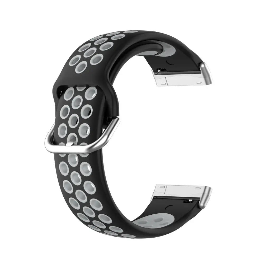 Silikonarmband Sport Fitbit Versa 4 Svart