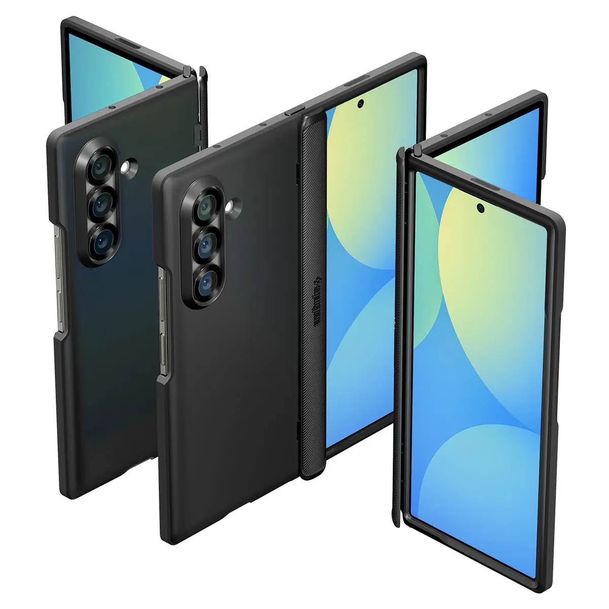 Samsung Galaxy Z Fold 8 Ultra Slim Armor Pro MagSafe Case Black