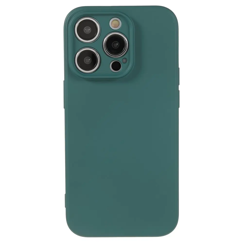 Stødsikker Cover TPU iPhone 15 Pro Max Grøn