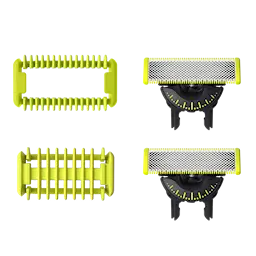 OneBlade 360 2-pack Erstatningsblad med kroppssett QP624/50