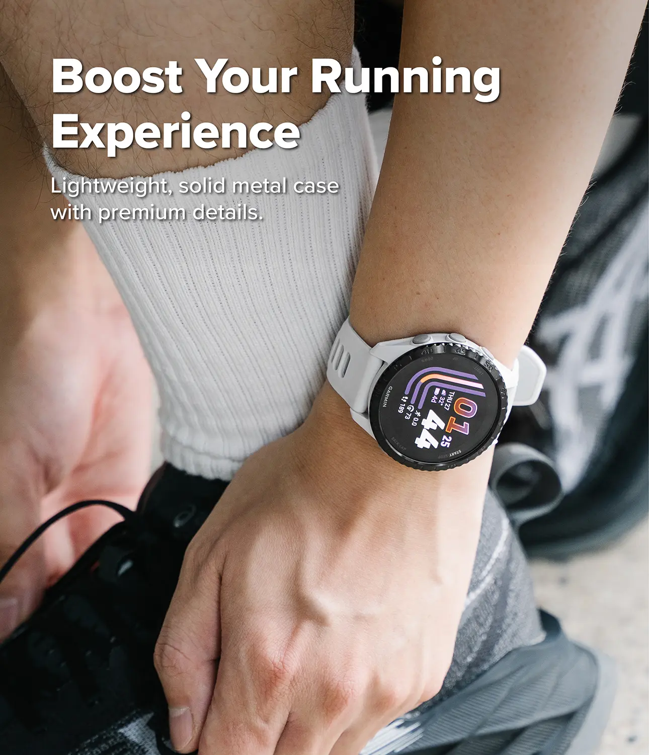 Bezel Styling Garmin Forerunner 165 Svart