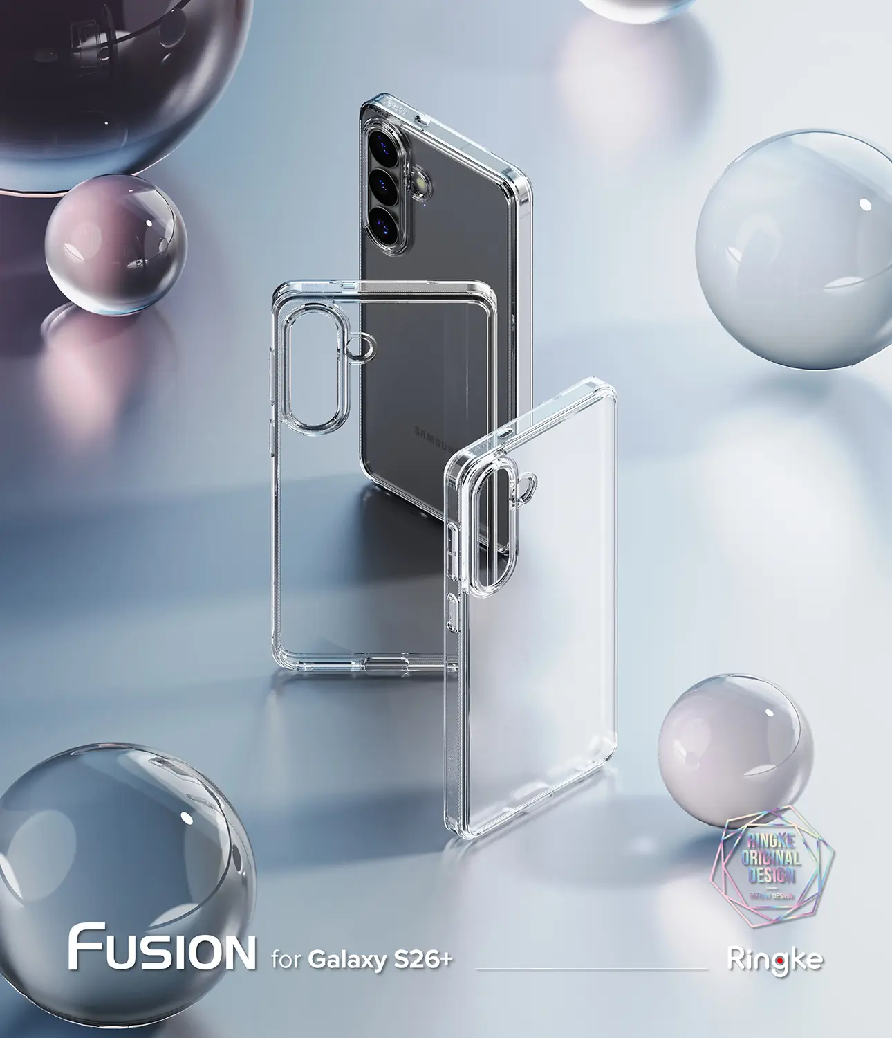 Fusion Case Samsung Galaxy S26 Plus Clear