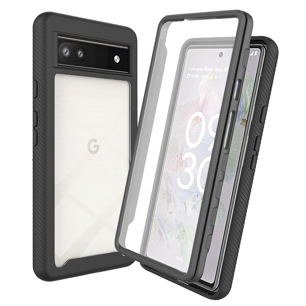 Full Protection Case Google Pixel 6a Musta