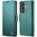 RFID blocking Slim Pung Etui Samsung Galaxy S26 Grøn