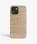 Kuori iPhone 12 Mini Croco Sand