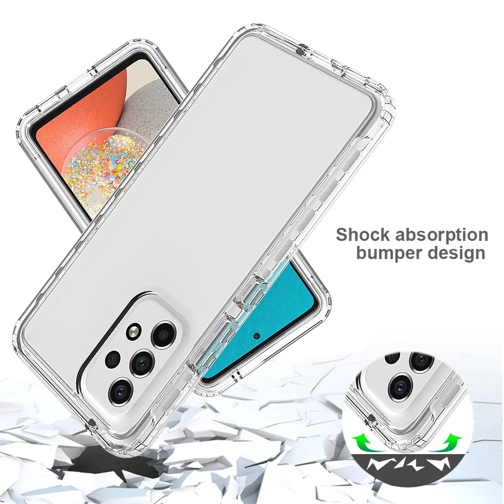 Full Cover Skal Samsung Galaxy A53 Genomskinlig