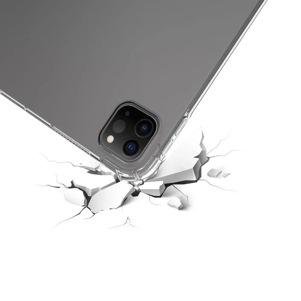Stöttåligt Skal TPU Apple iPad Pro 13 8th Gen (2025) transparent