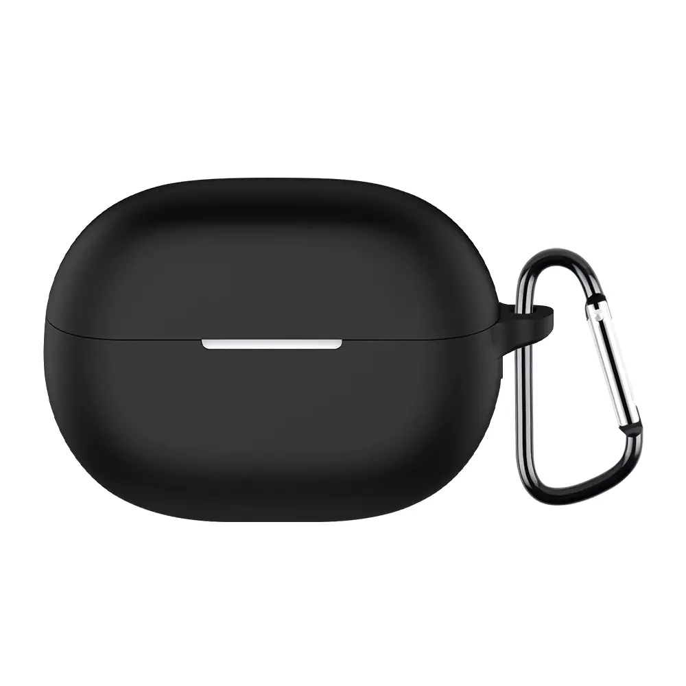 Silikonecover med karabinhage Huawei FreeBuds Pro 5 Sort