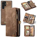 Multi-slot Mobiltaske Samsung Galaxy S22 Ultra Brun