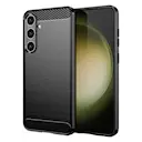 Samsung Galaxy S25 Plus Deksel TPU Brushed Svart