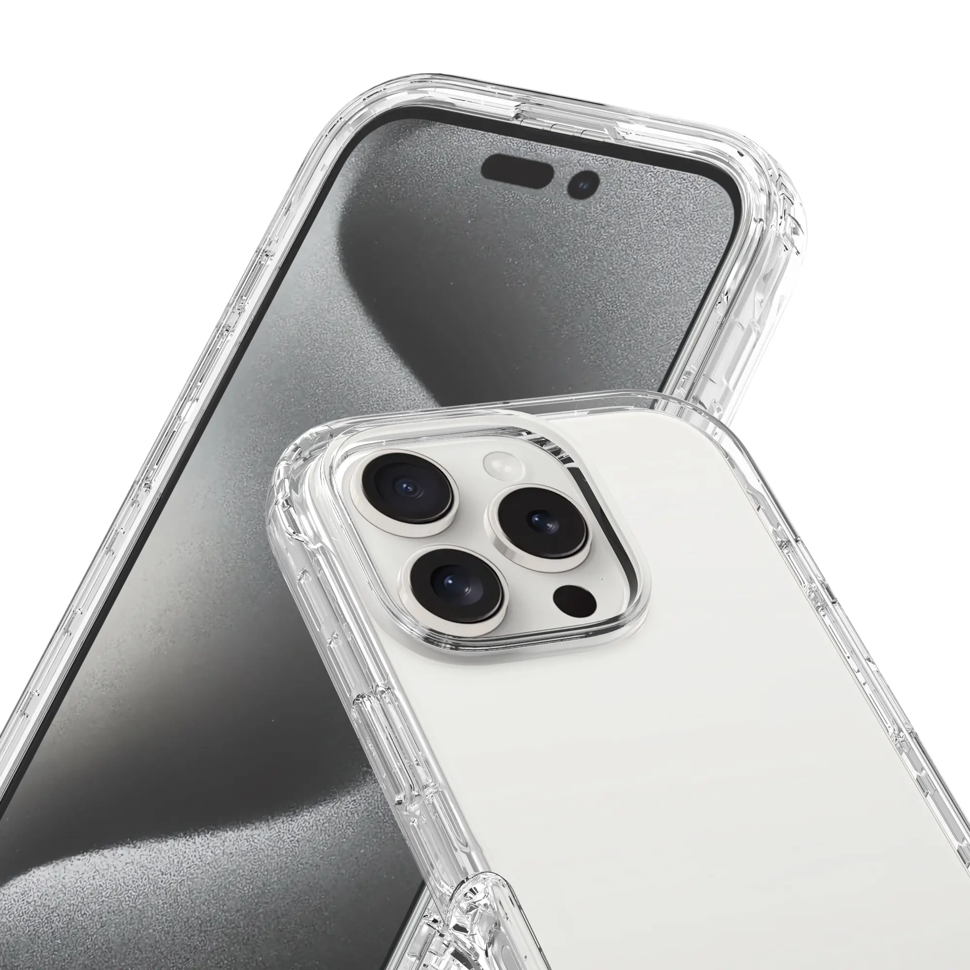 Full Cover Skal iPhone 16 Pro Genomskinlig