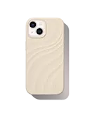 iPhone 14Soft Swirl  MagSafe silikonecover, Cloud Dancer