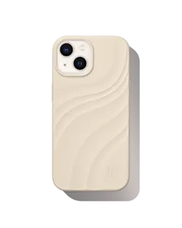 iPhone 16eSoft Swirl  MagSafe silikonecover, Cloud Dancer