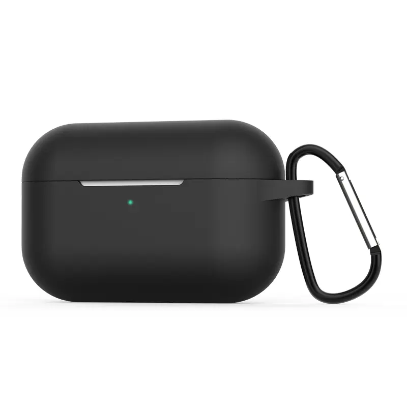 Silikonecover med karabinhage Apple AirPods Pro Sort