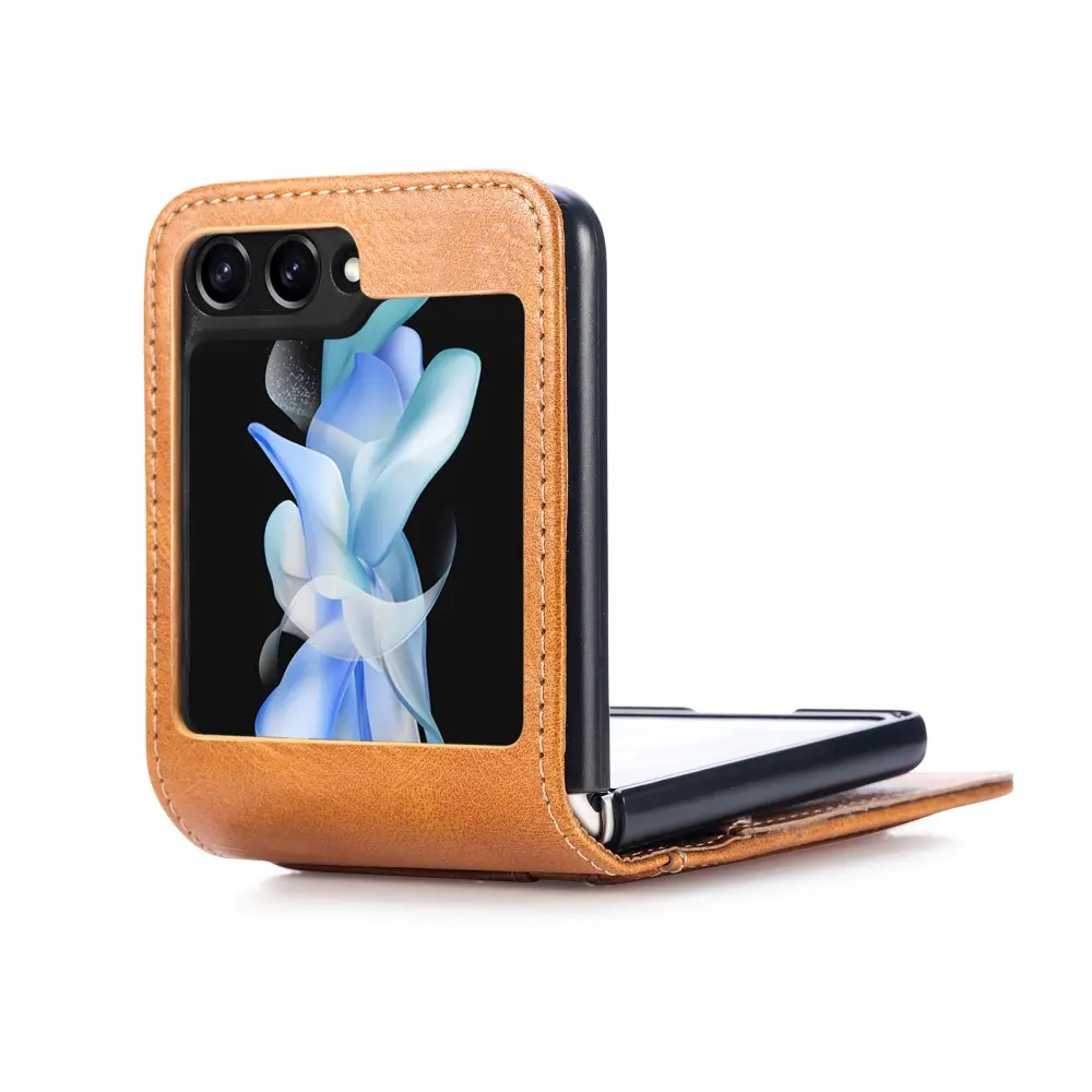 Mobilfodral Samsung Galaxy Z Flip 5 Brun