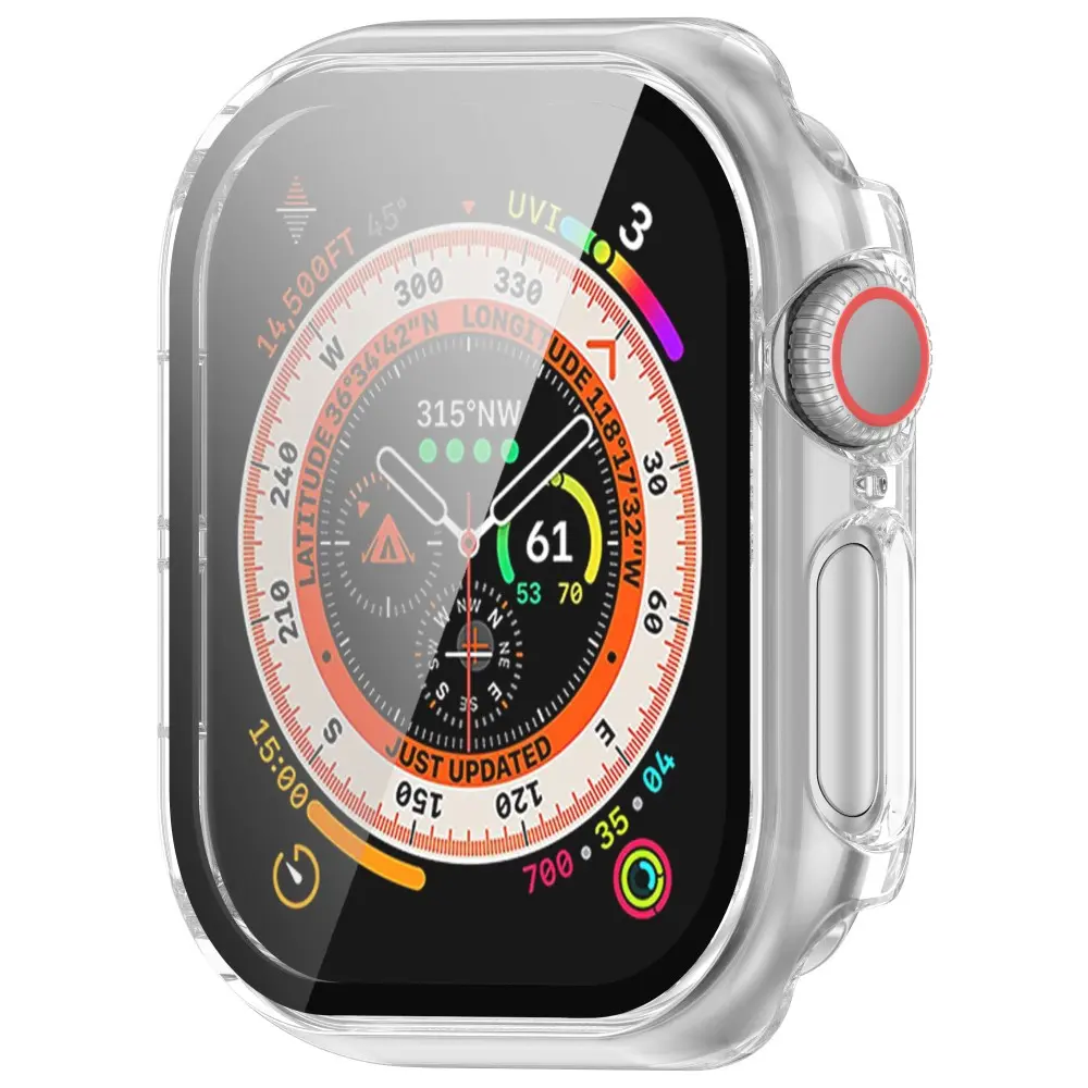Full Cover Case Apple Watch Series 10 42mm Genomskinlig