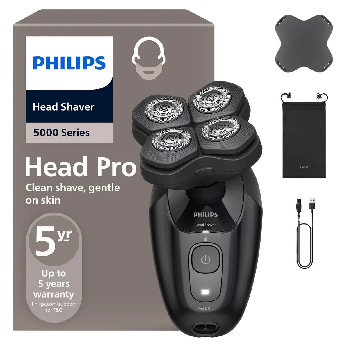 Head Shaver Pro 5000 Series Huvudrakapparat HS5980/15