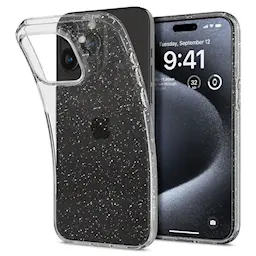 iPhone 15 Pro Case Liquid Crystal Glitter Crystal