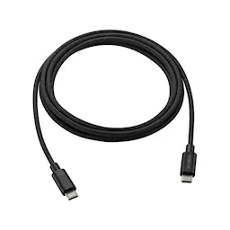 Premium USB-C til USB-C-ladekabel 2m Svart