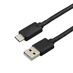 USB Cable 3.1 USB-C 1m sort