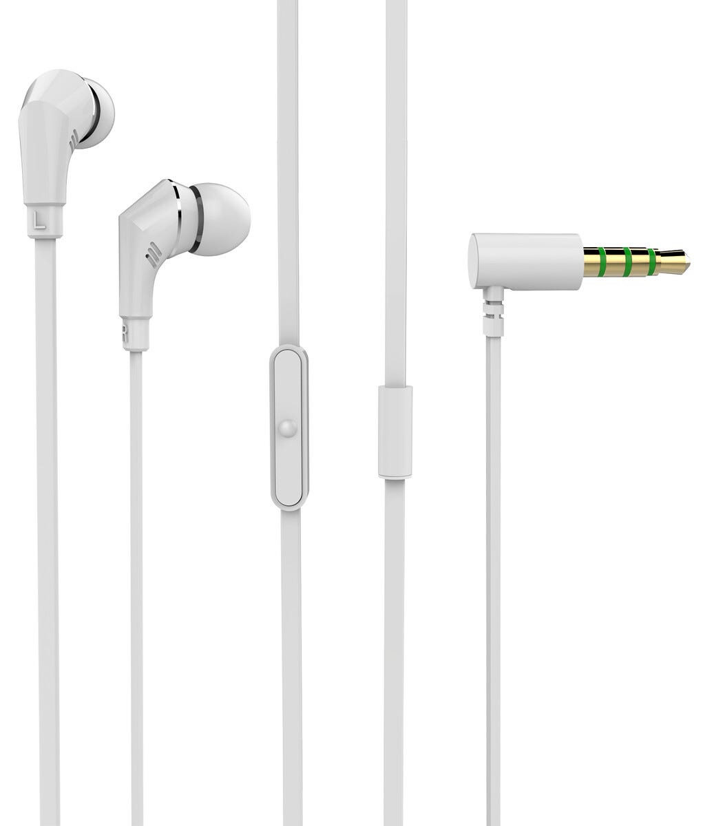 Exibel Diorite Kablede hodetelefoner in-ear 3.5mm Hvit