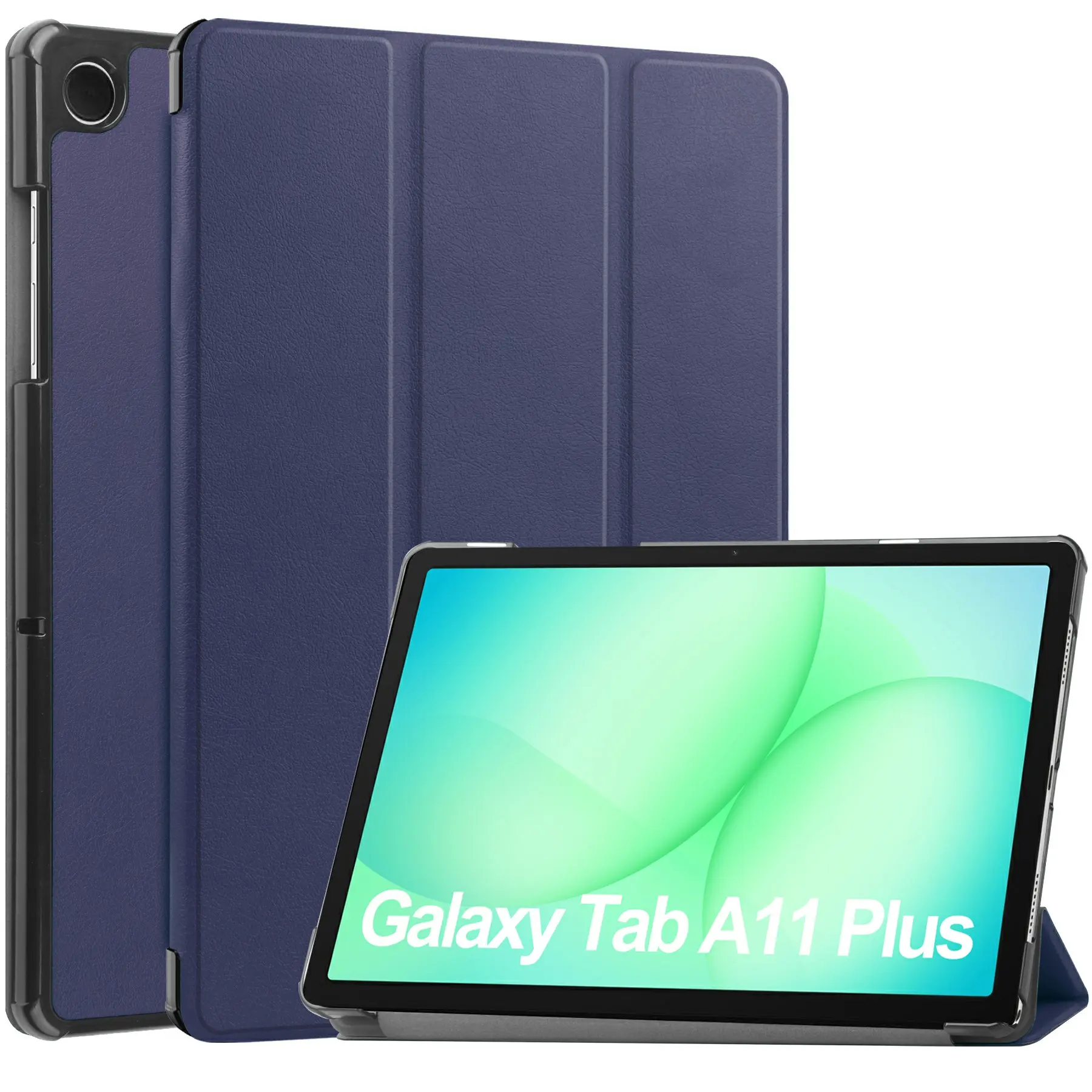 Etui Tri-fold Samsung Galaxy Tab A11 Plus Blå