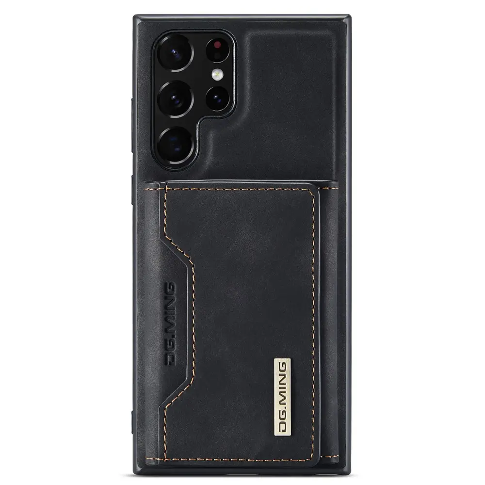 Magnetic Card Slot Case Samsung Galaxy S22 Ultra Svart