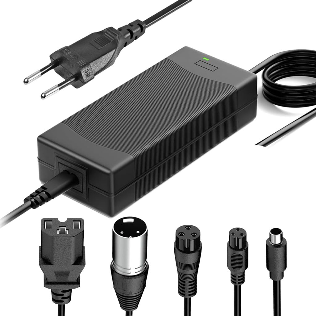 SiGN Universallader 5-i-1 for elsykkel 58.8W, Svart