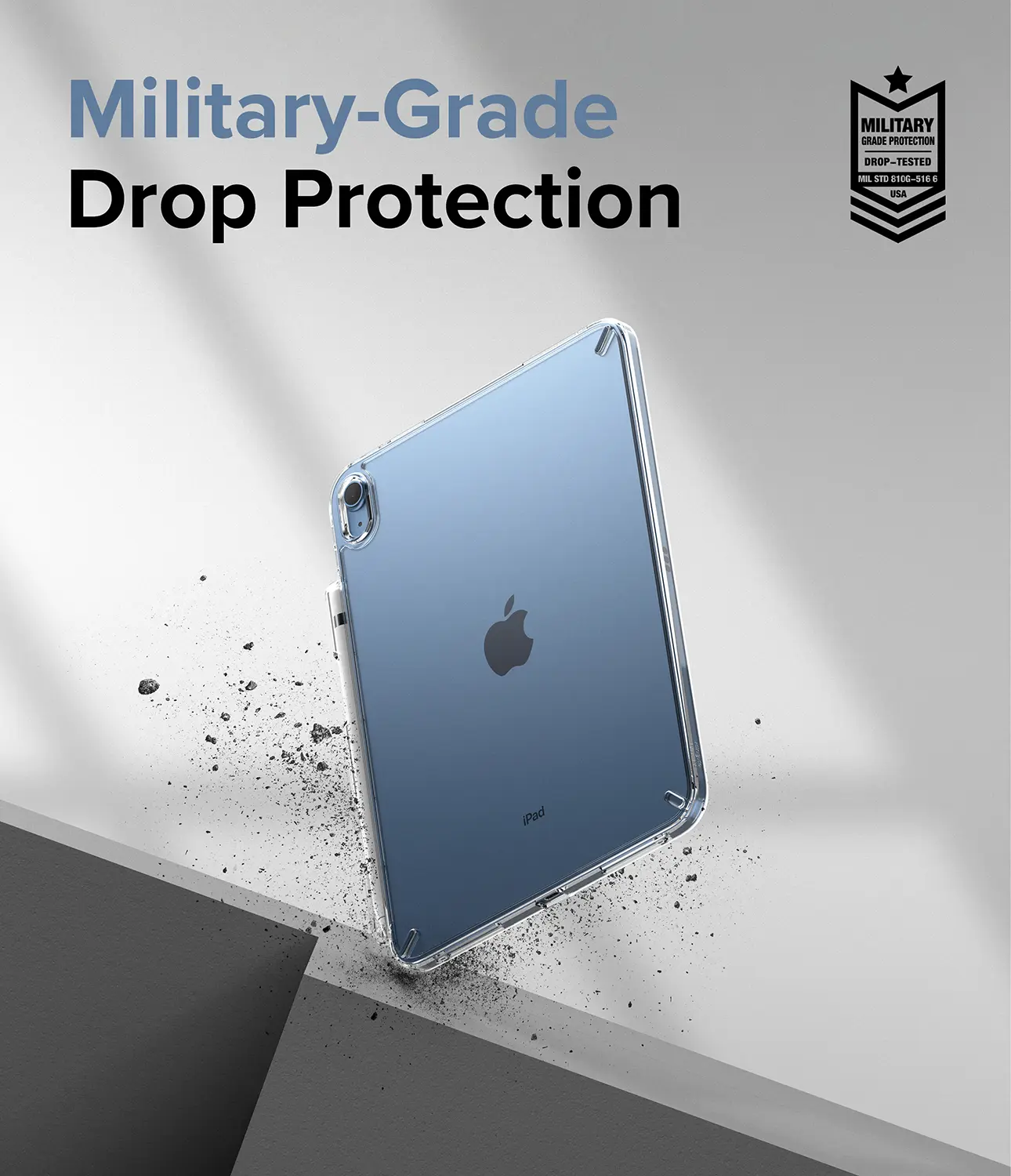 Fusion Case Apple iPad 11 11th Gen (2025) Clear
