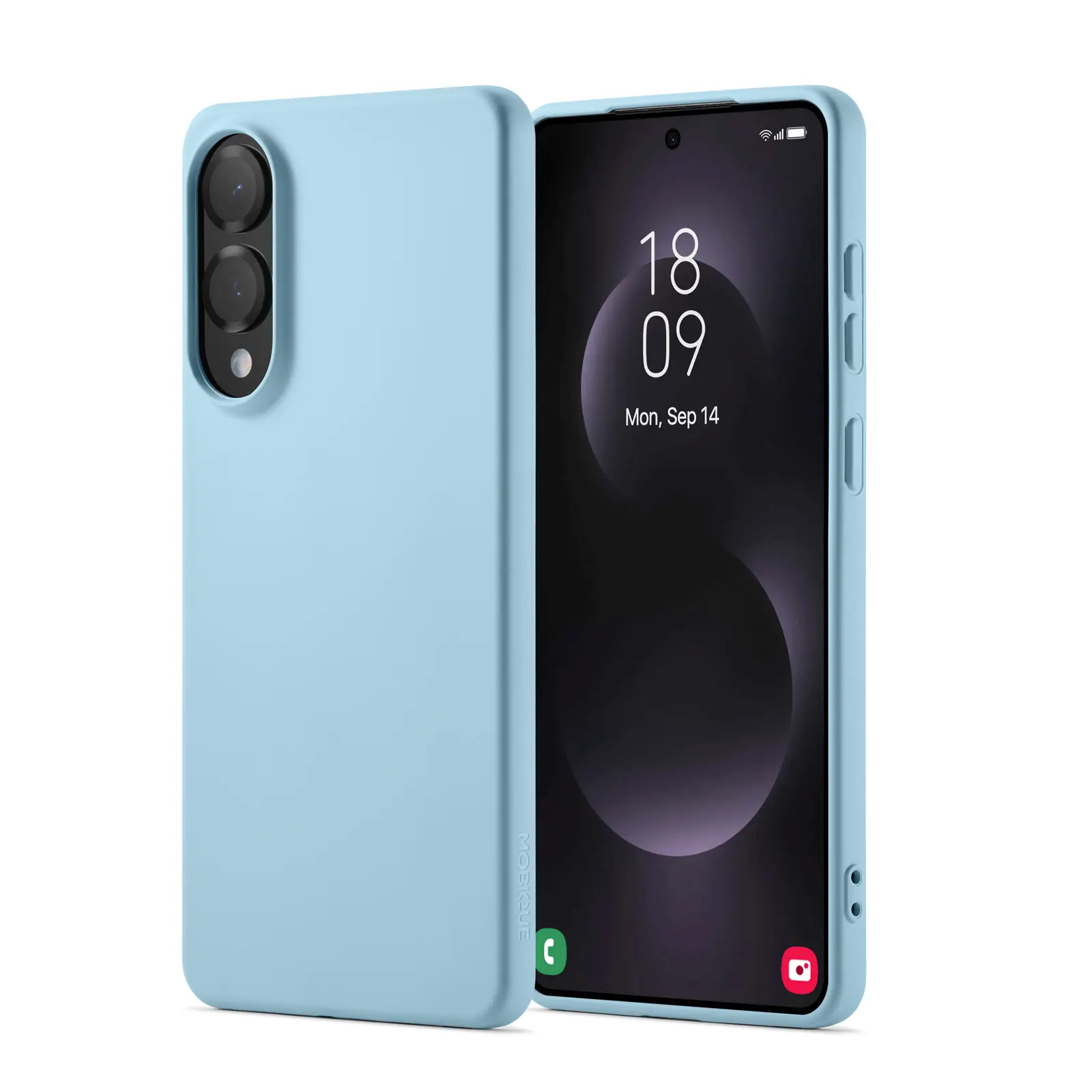 TPU Cover Samsung Galaxy S25 Edge Blå