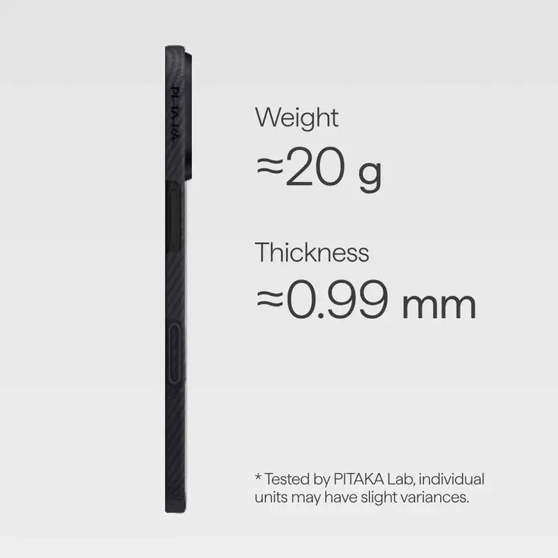 Edge MagSafe Skal iPhone 17 Svart