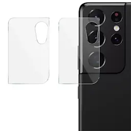 2-pak Hærdet Glas Linsebeskytter Samsung Galaxy S21 Gennemsigtig