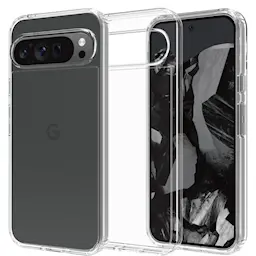 Google Pixel 9 Pro XL Crystal Hybrid-suojakuori, Kirkas