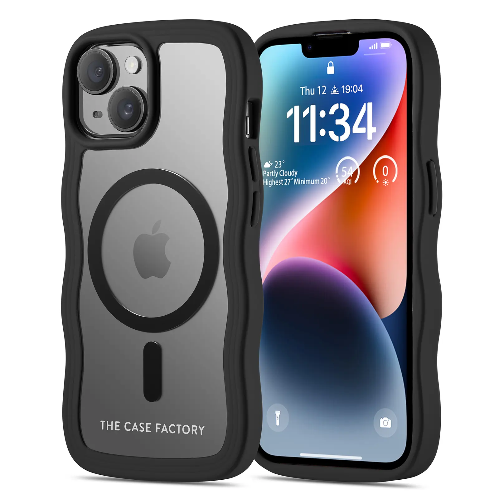 The Wave Mag Case iPhone 13 Svart