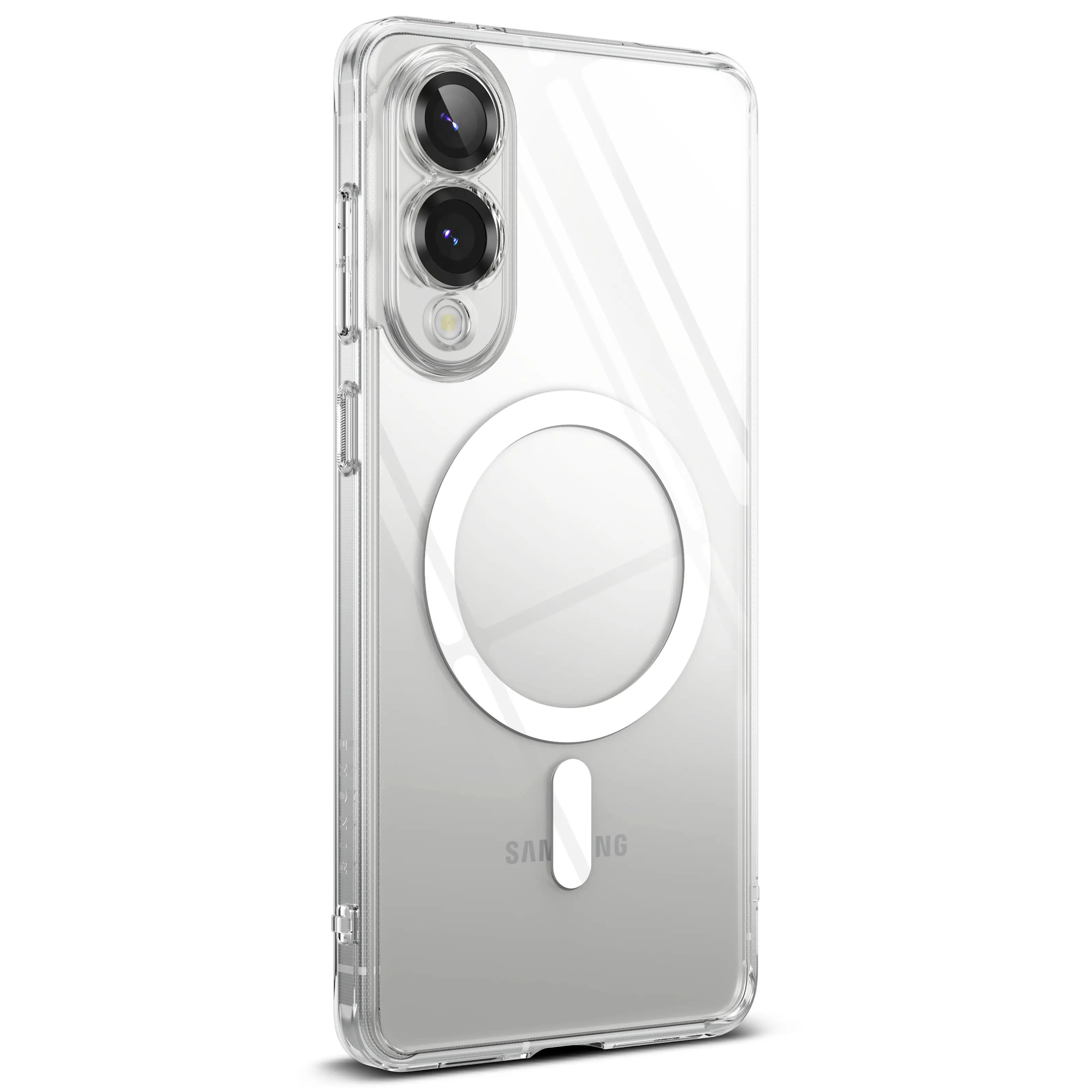 Fusion Magnetic Case Samsung Galaxy S25 Edge Genomskinlig