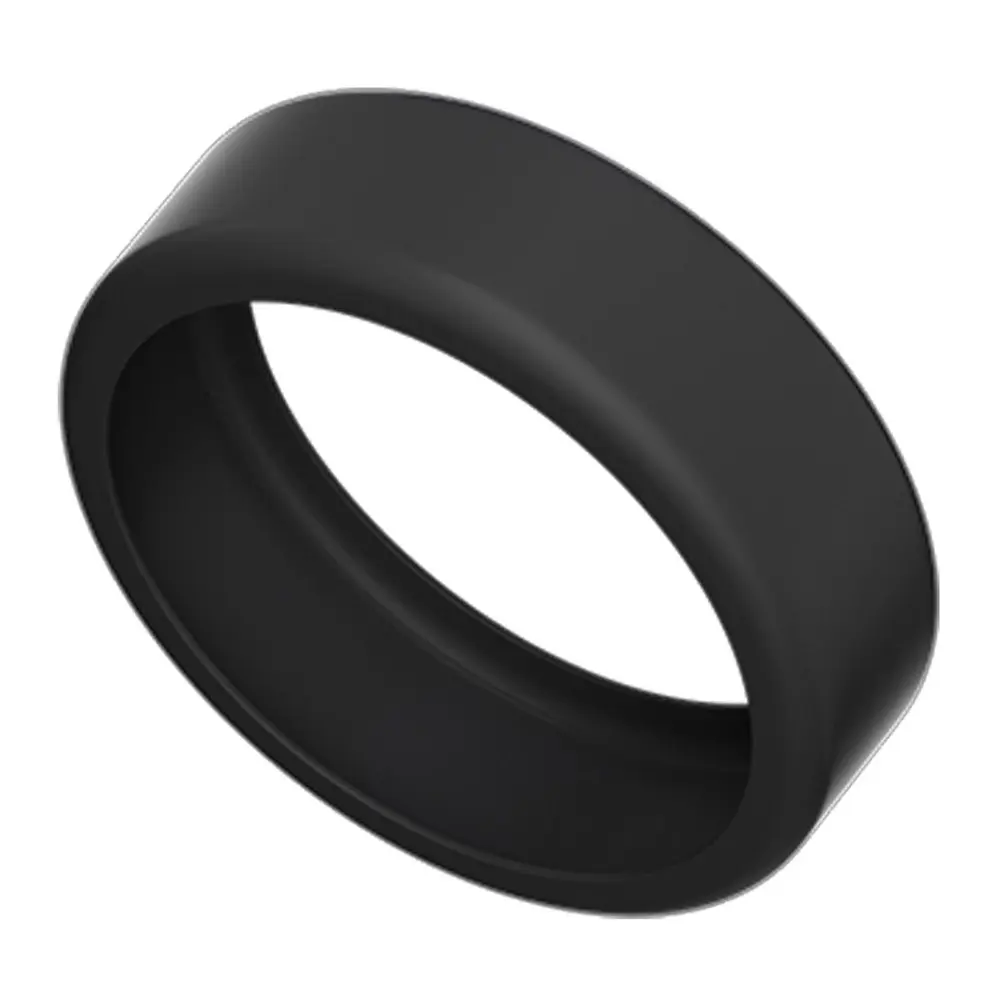 Silikonecover Oura Ring Gen 3 størrelse 6-10 sort