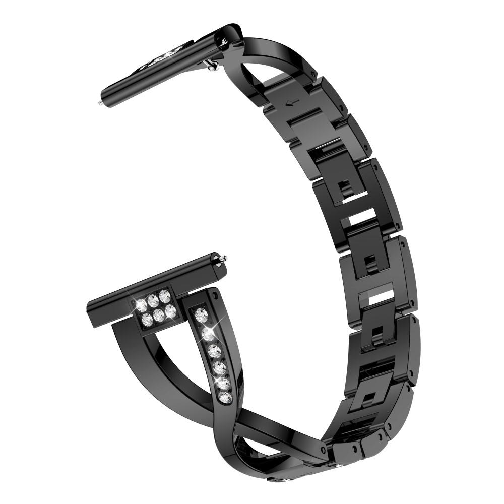 Crystal Bracelet Polar Vantage V3 Musta - Ranneke