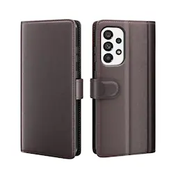 Aito Nahkakotelo Samsung Galaxy A53 Ruskea