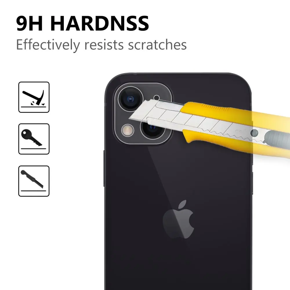 Härdat Glas Linsskydd iPhone 13 Mini