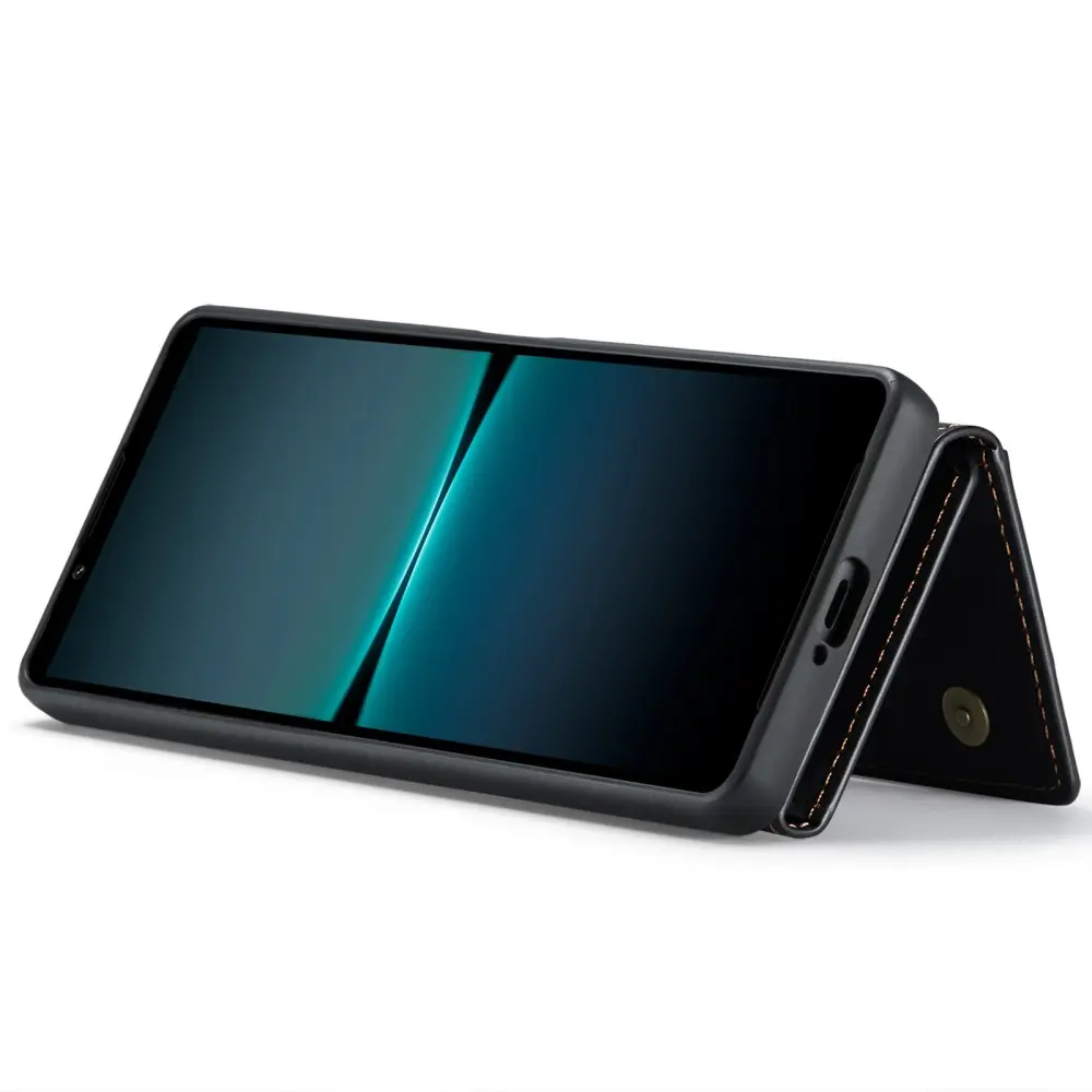 Magnetic Card Slot Case Sony Xperia 1 VI Svart