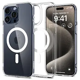 Case Ultra Hybrid MagSafe iPhone 15 Pro Max White