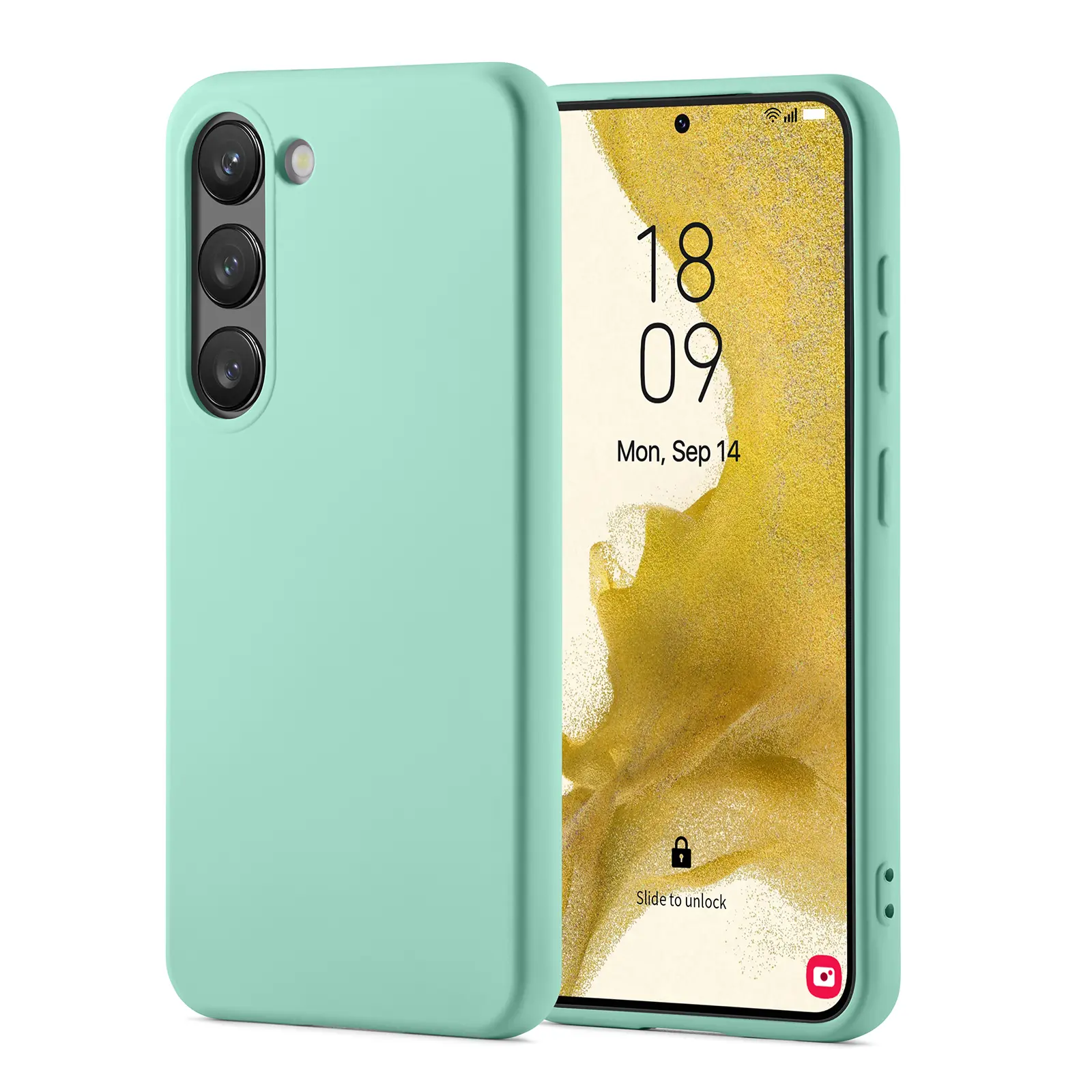 TPU Cover Samsung Galaxy S23 Grøn