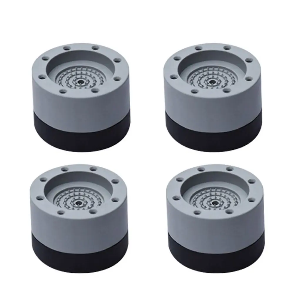 Stabelbare vibrationsdæmpende fødder til vaskemaskine og tørretumbler (4-pak)